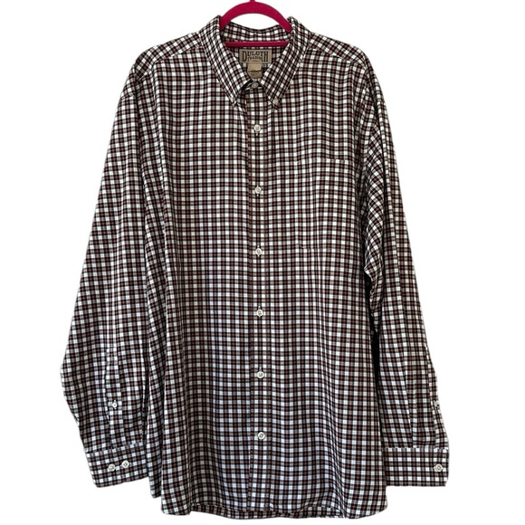 Duluth Trading Wrinklefighter Relaxed Fit Long Sleeve Shirt 2XL - Picture 1 of 16
